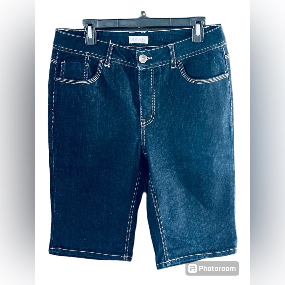 Women's St. John's Bay Classic Denim Bermuda Shorts